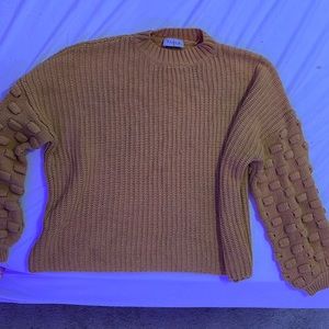 Yellow Oversized Sweater